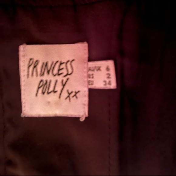 Princess Polly Corset, US2, color: black leather - Picture 3 of 5